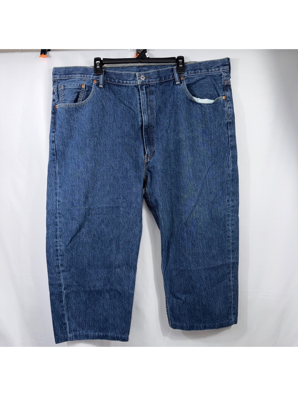 Levi’s 550 Relaxed Fit Jeans W48 Altered Cropped 23.5”